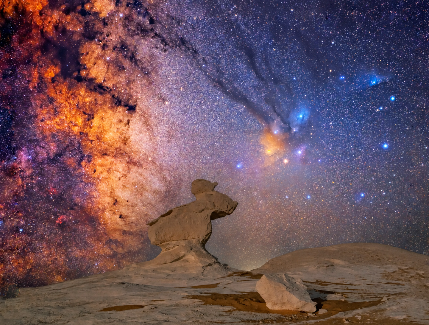 White Desert Camping Experience